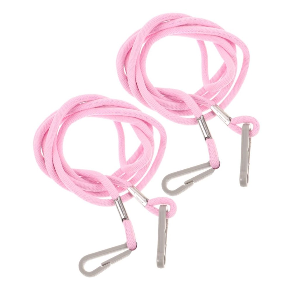 Abaodam 2pcs Mitten Holder String for Boys and Girls Ski Gloves Elastic Glove Clips Mitten Safety Clips for Toddlers Outdoor Winter Activities