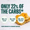 ROBERT ANDREW Low Carb Sourdough Croissants 8.2g Carbs, 15.1g Protein, Low Sugar Keto Diet, High Protein Low Calorie Ketogenic Snack, Diabetic Food | 3x90g view 3