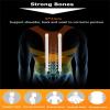 XS-5XL Plus Size Corrector Men Women Back Brace Lumbar Decompression Shoulders Clavicle Support Adjustable Trainer Stop Slouching and Hunching view 4