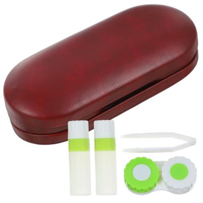 GALPADA Portable Eyeglass Case for Multiple Glasses Convenient Outdoor Use Lenses Applicator and Tweezers Travel Supplies for Delicate Eyeglasses