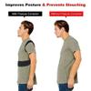 1Pcs Back-Up Corrector Support Brace Shoulder Clavicle Support Thoracic Kyphosis Lower Upper Back Pain Relief Cervical view 4