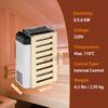 Electric Sauna Heater 3.6KW Stainless Steel Stove for Home Hotel Spa Bath, Internal Control, Durable Heating Tube for Sauna Room Use view 2