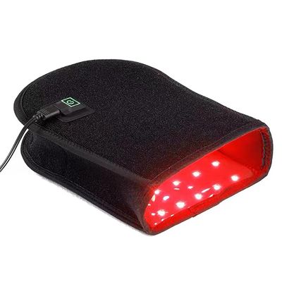HKFGSHOP Red Light Device Glove, Single Hand LED Therapy Device, 90pcs Lamp Beads, 3-speed Timing Adjustment, Hand Mitten Double Side Pad, for Finger Exercise Pain Relief, Wrist Joint Muscle