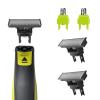 Compatible with Philips OneBlade Replacement Blade Set for QP2520/QP2630/QP6510 Models with Shaving Blades + Nose Hair Trimmer Head.(5 Blade) view 2