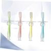 Vaguelly 4pcs Silicone Toothbrush for Boys and Girls Toothbrush Handle Soft Bristles and Teething Pad for Gums Relief view 4