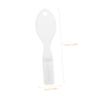10pcs Prison Toothbrush with Short Handle White Plastic Nylon view 2