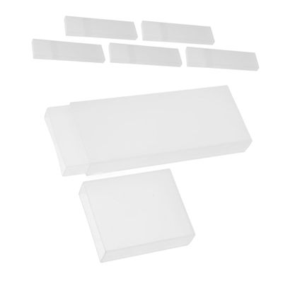 iplusmile 6pcs Plastic Tongue Scraper Box Portable Tongue Scraper Organizer Box for Outdoor Use Storage Container