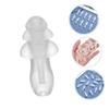 MUCKLILY Ear Plugs Small Noise Reduction 50 Pairs Silicone Earplugs with Stylish Look Comfortable Wearing Soft for Studying and Sleeping view 3