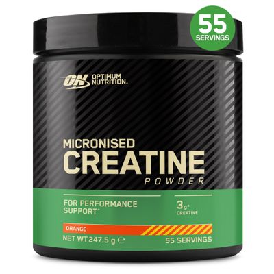 Optimum Nutrition Micronised Creatine Monohydrate Powder, 247.5g
