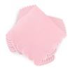 100Pcs Light Pink Paper Napkins Disposable for Baby Shower Birthday Wedding Party Anniversary-5"5" Cocktail Scalloped Serviettes Napkins for Beverage Dessert view 1