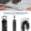 11 Piece Straw Brush, Drain Brush, Cleaning Brush Set, Cleaning Brush Drain Sink for Pipes, Bottles, Bathtub Drain, Aquarium Hoses, Washing Machines view 3