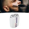 Beard Trimmer, Detachable Travel Men Beard Clippers Zinc Alloy Design Electric Shaver for Beard Hair Body Hair with Portable Washable Double Heads view 2