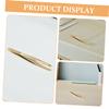DECOMELODY 2pcs Stainless Steel Eyebrow Tweezers for Women Eyelash Extensions Precision Travel Tools Eyebrow Repair view 3