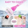 8Pcs Replacement Razor Blades for Gillette Venus 3-Layer Ultra-Smooth Womens Razor Refills Comfort Easy to Replace Effortless Glide for Body Sensitive Skin Bathroom Beach Travel Gifts, Pink view 4
