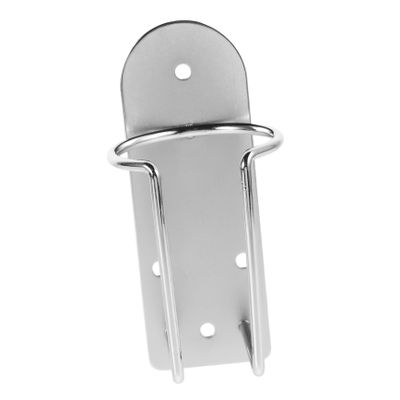 DONFAMDS Stainless Steel Razor Holder Shaving Accessory Organizer in and Sturdy Hairdressing Tool Rack for Easy Access Silver Colour Bathroom