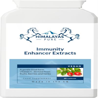 Himalayas Pure Immunity Enhancer Natural Vitamin C from Fruits & Herbs | 60 Capsules for Immune Strength Antioxidant Support & Daily Wellness, NaturaC