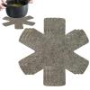 Pack of 12 Pan Protectors, Pan Protector, Stacking Protection, Pot Protector, Pan Protector, Felt, Adjustable Non-Slip Thermal Insulation Mat, for Pans Pots Bowls Protection Against Scratches, 26 cm view 1
