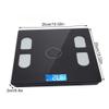 Electronic Weight Bathroom Scale Bathroom Scales Body Fat Scale Digital Wireless Weight Scales with phone APP Weight Scale 2019-in Bathroom Scales from Home & Garden,White,White (Negro) view 2