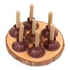 YMYGCC Moxibustion Sticks 100pcs Moxa Column Replaceable Moxibustion Tube Stick Self-adhesive view 3