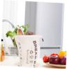 Alipis Reusable Bread Storage Bag with Release Buckle Cotton and Tpu Material Portable Fresh Food Storage Pouch for Storing Bread for Household Use view 4