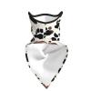 Dog Paw Prints Balaclava Face Mask-Protection Cover for Men Women Paragliding, Skydiving, Gliding, Black, One Size view 3