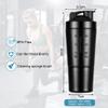 ACWOO 700ml Protein Shaker Bottle with 200ml Storage Cup, Stainless Steel Protein Shaker Cup With Mixball, Gym Shaker Bottle, Protein Shaker, BPA Free Leak Proof Shaker Bottle For Protein Shakes view 2