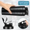 ACWOO 700ml Protein Shaker Bottle with 200ml Storage Cup, Stainless Steel Protein Shaker Cup With Mixball, Gym Shaker Bottle, Protein Shaker, BPA Free Leak Proof Shaker Bottle For Protein Shakes view 4