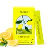 Pack of 10 sachets en poudre Kombucha Matcha Citron Boisson instantane probiotique au th sans sucre Teazen TZ-MTLM view 1
