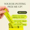 Pack of 10 sachets en poudre Kombucha Matcha Citron Boisson instantane probiotique au th sans sucre Teazen TZ-MTLM view 4