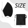 1 Piece of Scraping Tool and 1 Velvet Bag, Body Care Supplies, Manual Massager, Suitable for Face, Neck, and Legs. view 2