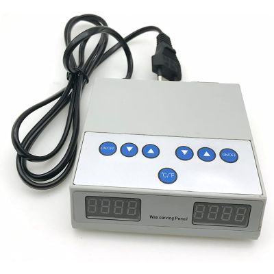 Dental Wax Carving Knife Electric Wax Machine with Double Pens & 6 Wax Tips for Jewelry Wax Work