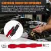 Electrical Connector Separator Tools, Automotive Electrical Connectors Removal, 7.48 x0.98x0.79 inches Double-Ended Auto Repair Disconnect Puller Tool for Mechanics Enthusiasts view 2