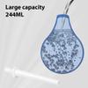 ACWOO Enema Bulb Douche, 224ML Silicone Anal Douche Enema for Men Women, Reusable Enema Bulb, Ergonomic Enema Bulb, Safe Comfortable Silicone Washing Cleaning Kit, Home Use for Constipation, Cleansing view 4