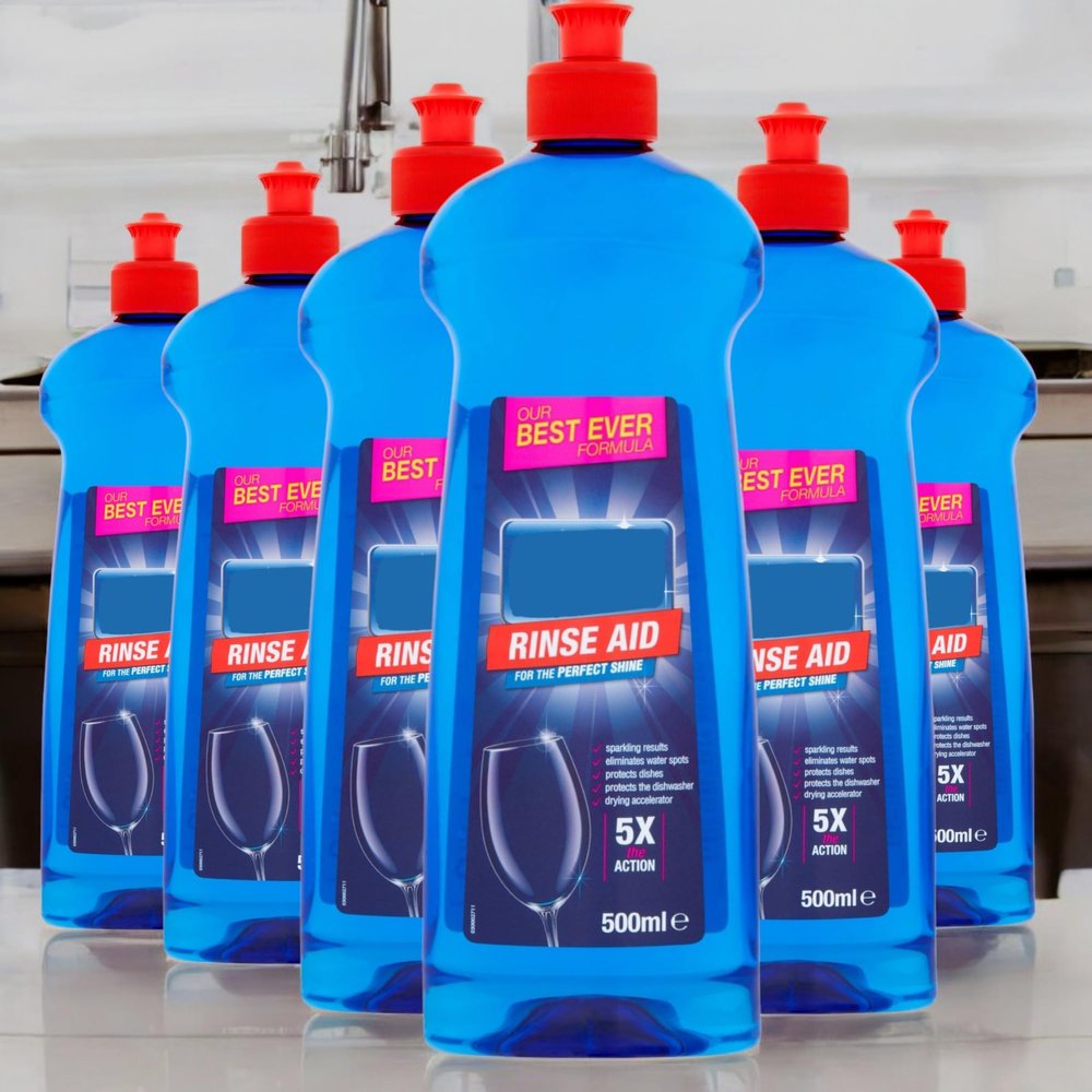 6 x 500ml Dishwasher Liquid For Grocery Home Care and Cleaning Dishwashing Dishwasher Detergent