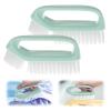 2 Pack Scrub Brush for Cleaning Scrubbing Heavy Duty Stiff Nylon Bristles Cleaning Brush Multi-Purpose (Green-2) view 1