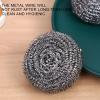 Steel Wool Scrubber Non-Scratch Stainless Steel Scourers, Reusable Metal Sponges for Dishwashing, Oven, Grill & Cookware Cleaning view 3
