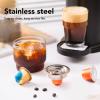 Fdit Reusable Coffee Pod Adapter Coffee Capsule Adapter Coffee Pod Converter Stainless Steel Compatible with Next POP ENV135 GCA1 (150ml) view 2