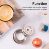 Fdit Reusable Coffee Pod Adapter Coffee Capsule Adapter Coffee Pod Converter Stainless Steel Compatible with Next POP ENV135 GCA1 (150ml) view 3