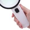 10X Large Double Layer Optical Magnifying Glass with LED Light 90mm Lens Jewelry Magnifying Glass view 3