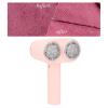 Rechargeable Electric Lint Remover with 12 Blades Dual Heads and 4 Speed Settings for Clothes, Couch, and Furniture (Pink) view 3