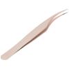 Fiber Tip Lash Tweezers, Lash Tweezers Stainless Steel Eyelash Extension with Exceptional Accuracy and Flair for Precise Separation of False Eyelashes (#4) view 3