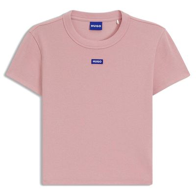 Hugo Women's T-Shirt, Light/Pastel Pink 681, L