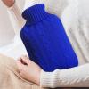TGDGFKIAS Hot Water Bottle, 2000ml Large Hot Water Bag with Cover for Winter Plush Hand & Feet Warmer Water Bottle Cover for Hot Water(1000ml Set Pink) view 4