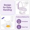 Remingtape 20Pcs Urine Hats for Toilets,Urine Collection Hats Urine Cups Pee Cup Urine Sample Cup Containers for Women,40oz/ 1200cc view 4