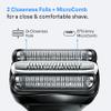 Braun Series 3+ Electric Shaver Original Replacement Head, Get Back 100% Shaving Performance, Compatible with Series 3+ and Series 3 ProSkin Shavers, Made in Germany, 32B view 3