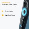 Braun Series 5 Electric Shaver, Up to 50 min, +2 Attachments, Cordless, Wet & Dry Razor for Men, 100 Percent Waterproof, 52-A1820SI, Azure view 4