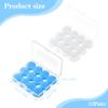 12 Pairs Ear Plugs Re-Usable Waterproof Noise Cancelling Ear Plugs Soft and Moldable Silicone Earplugs for Sleep Travelling Studying Noise Reduction view 2