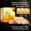 Cream Pumpkin Emergency Food Supply - 3-days 72 hours Biscuit Bars MREs Meals Military 2025 Survival Kit - 20 Years Shelf Life Camping Hiking Supplies view 3