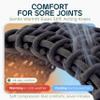 Rymora Knee Supports for Men and Women (Black) (Pair) (Extra Small) [XS] view 4