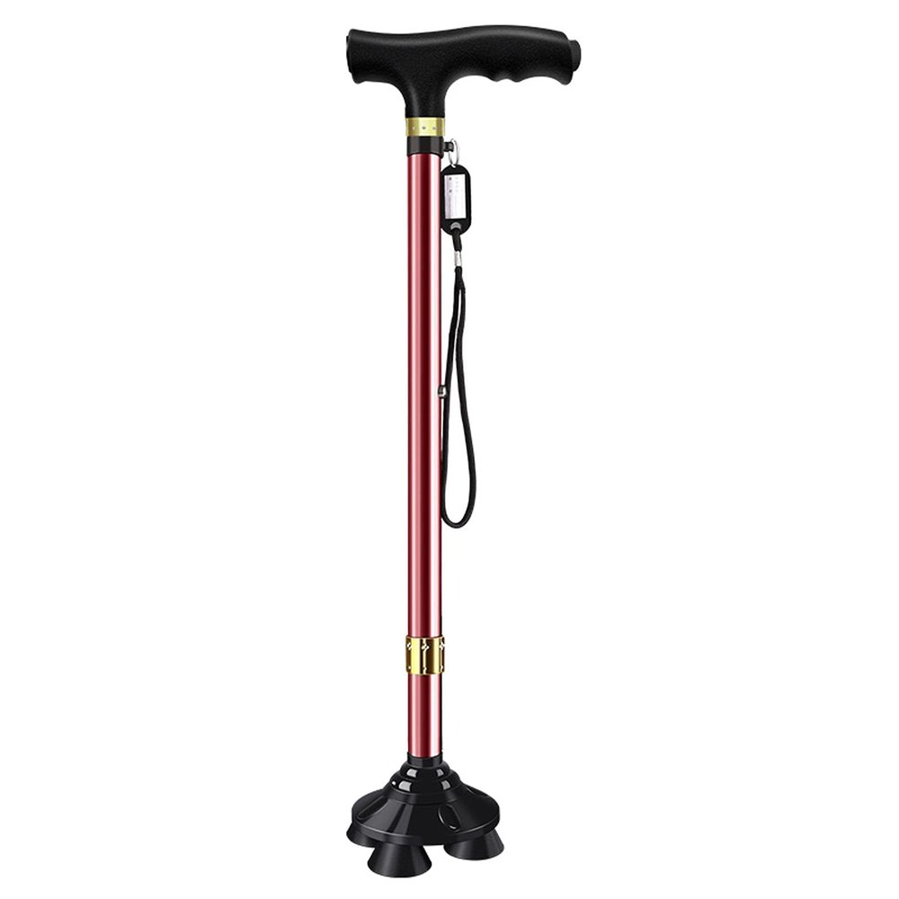Walking Sticks Adjustable Height Walking Stick Non-slip Aluminium Folding Cane Collapsible Travel Walking Stick for Women Men Balance